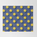 BALLS Tennis - hard court - pattern Throw Blanket Gallery Image 2
