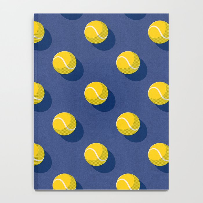 BALLS Tennis - hard court - pattern Notebook Gallery Image 4