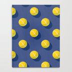 BALLS Tennis - hard court - pattern Notebook Gallery Image 4