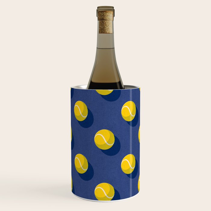 BALLS Tennis - hard court - pattern Wine Chiller Gallery Image 3