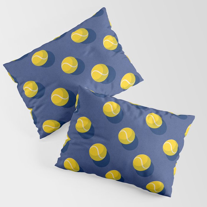 BALLS Tennis - hard court - pattern Pillow Sham Gallery Image 3