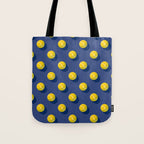 BALLS Tennis - hard court - pattern Tote Bag Gallery Image 1