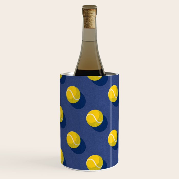 BALLS Tennis - hard court - pattern Wine Chiller Gallery Image 2