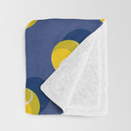 BALLS Tennis - hard court - pattern Throw Blanket Gallery Image 3