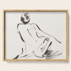 nude woman Serving Tray Gallery Image 1