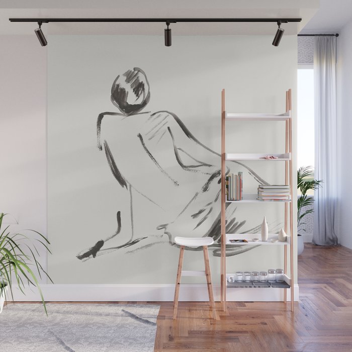 nude woman Wall Mural Gallery Image 1