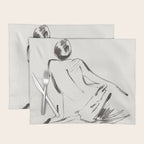 nude woman Placemat Gallery Image 1
