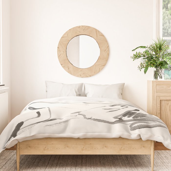 nude woman Duvet Cover Gallery Image 3
