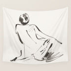 nude woman Wall Tapestry Gallery Image 4