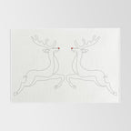 Red Nose Reindeer Rug Gallery Image 2