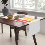 Cinnabar & Supernova: Les Fleurs | Flower Market 03 Table Runner Gallery Image 2