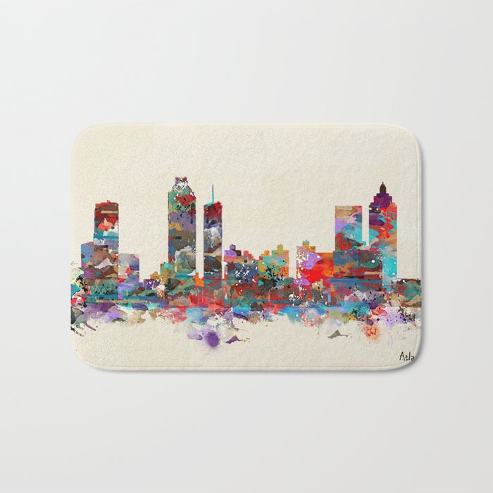 Atlanta Georgia Bath Mat Gallery Image 1