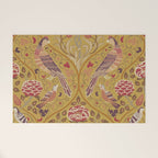 William Morris Seasons by May Melsetter  Saffron Gold Welcome Mat Gallery Image 1
