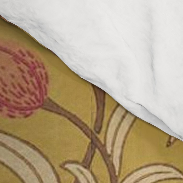 William Morris Seasons by May Melsetter  Saffron Gold Comforter Gallery Image 4