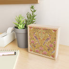 William Morris Seasons by May Melsetter  Saffron Gold Mini Art Print Gallery Image 2