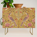 William Morris Seasons by May Melsetter  Saffron Gold Credenza Gallery Image 1