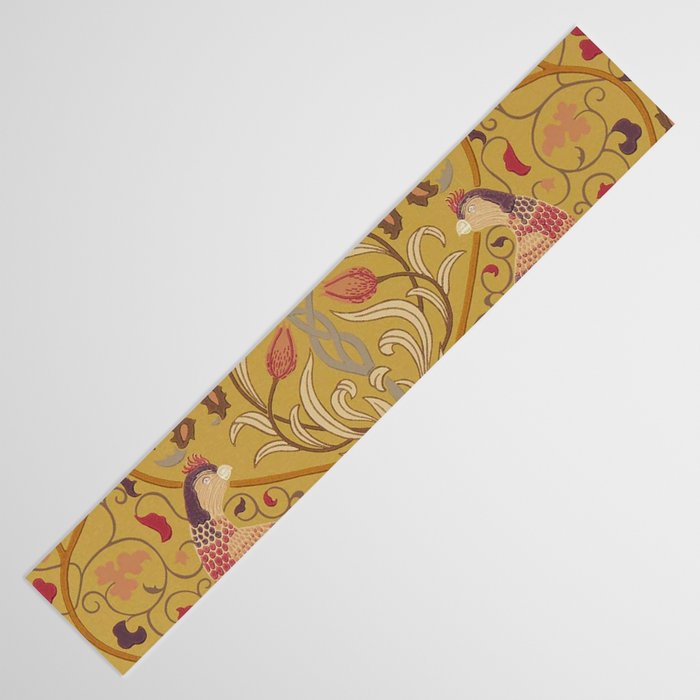 William Morris Seasons by May Melsetter  Saffron Gold Table Runner Gallery Image 3