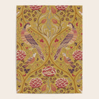 William Morris Seasons by May Melsetter  Saffron Gold Poster Gallery Image 4