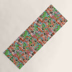 Flamingo Party Yoga Mat Gallery Image 1