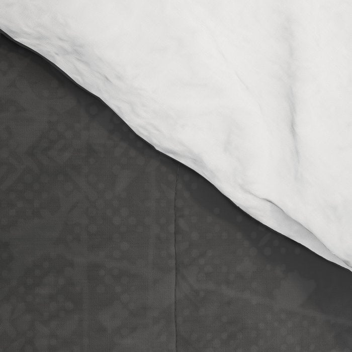 Grey & White Rock Angel Wings Skull Comforter Gallery Image 4