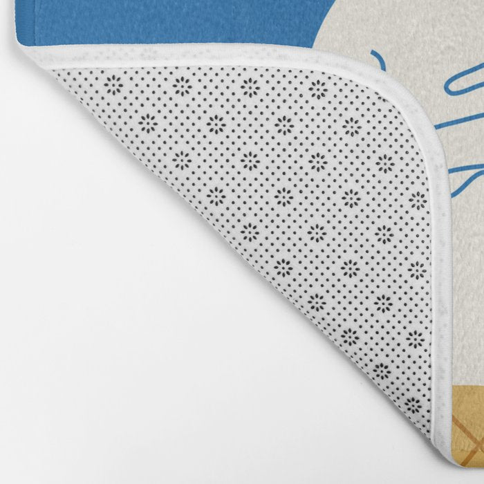 Cats Ice Cream Bath Mat Gallery Image 2