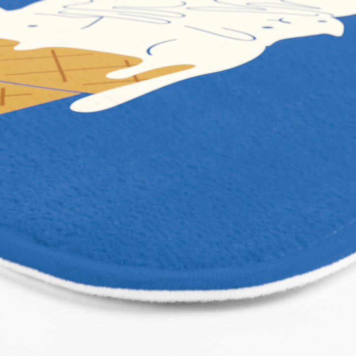 Cats Ice Cream Bath Mat Gallery Image 3