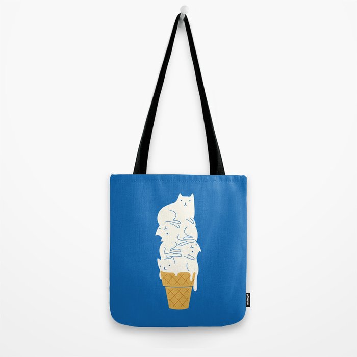 Cats Ice Cream Tote Bag Gallery Image 2