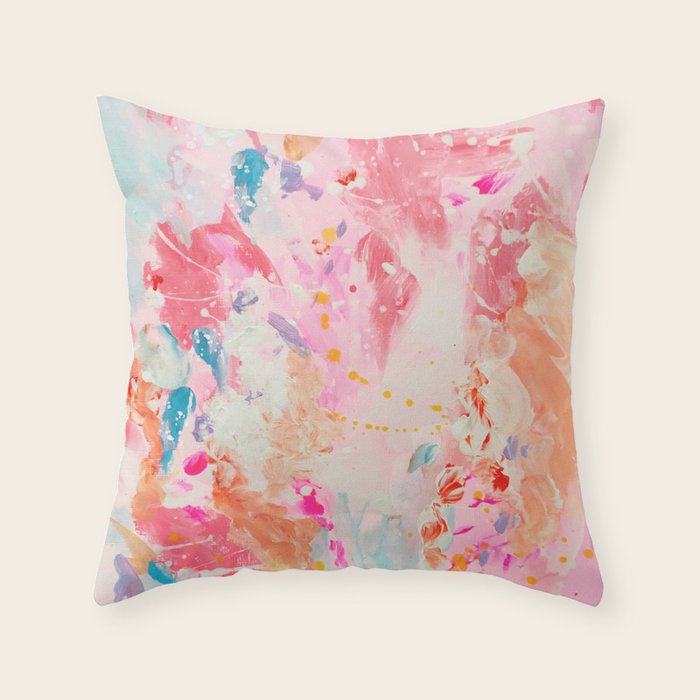 sky music Throw Pillow Gallery Image 6