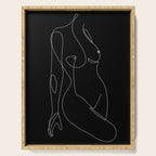Single Nude Night Serving Tray Gallery Image 1