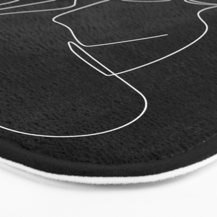 Single Nude Night Bath Mat Gallery Image 3
