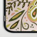 Butterfly Symmetry - Blush & Lime Laptop Sleeve Gallery Image 3