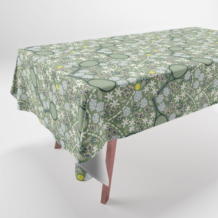 Tennis in the Garden Tablecloth Gallery Image 1