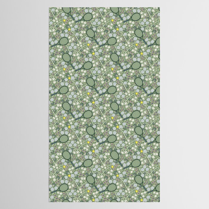 Tennis in the Garden Tablecloth Gallery Image 2