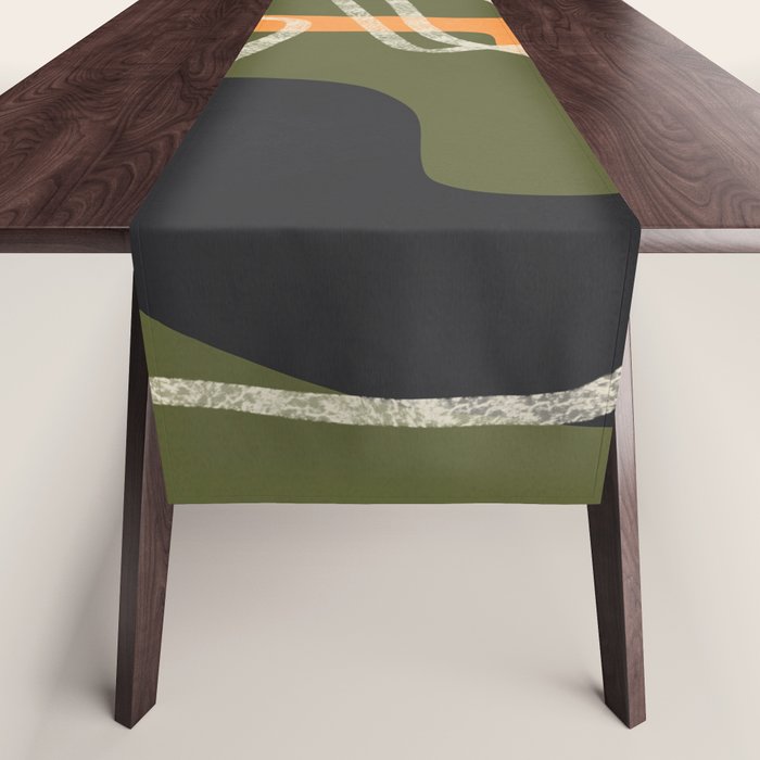 Organic Minimalist Layers 9 Table Runner Gallery Image 1