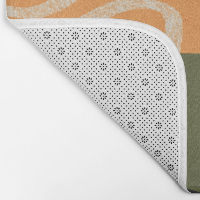 Organic Minimalist Layers 9 Bath Mat Gallery Image 2