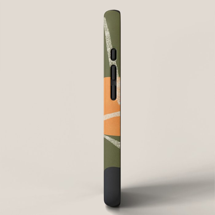 Organic Minimalist Layers 9 iPhone Case Gallery Image 2