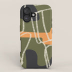 Organic Minimalist Layers 9 iPhone Case Gallery Image 1