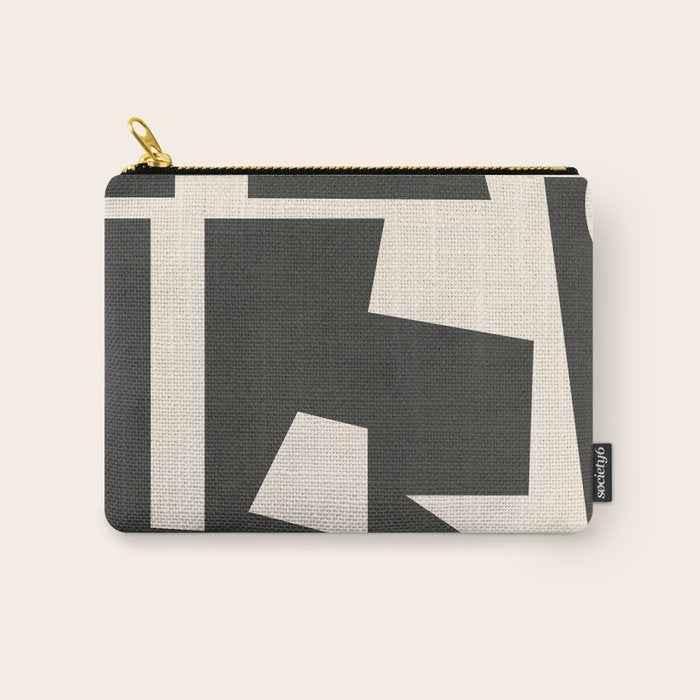 Minimal Abstract Art 31 Carry All Pouch Gallery Image 1