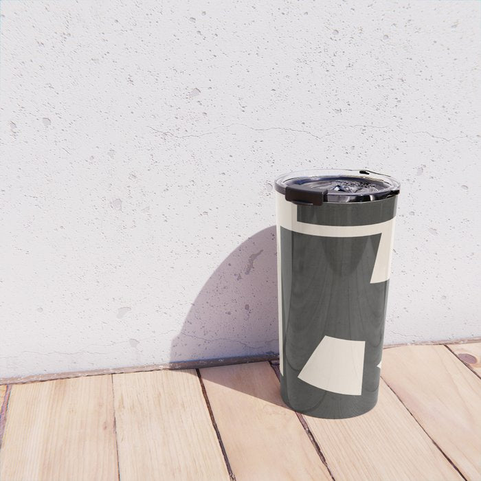 Minimal Abstract Art 31 Travel Mug Gallery Image 4