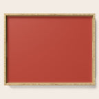 Tomato Red Solid Color Serving Tray Gallery Image 1