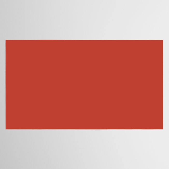 Tomato Red Solid Color Tablecloth Gallery Image 2
