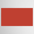 Tomato Red Solid Color Tablecloth Gallery Image 2