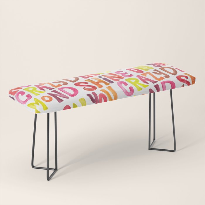 Shine On You Crazy Diamond - Rainbow Palette Bench Gallery Image 1