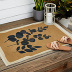 Leaf Design 1 Outdoor Rug Gallery Image 2