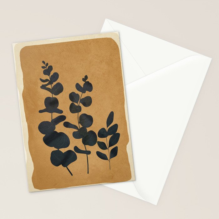 Leaf Design 1 Stationery Card Gallery Image 2