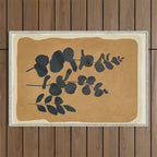 Leaf Design 1 Outdoor Rug Gallery Image 1