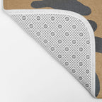 Leaf Design 1 Bath Mat Gallery Image 2
