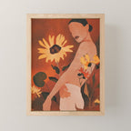 Sunflowers Mini Art Print Gallery Image 1