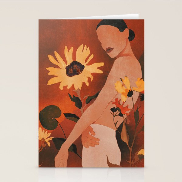 Sunflowers Stationery Card Gallery Image 1
