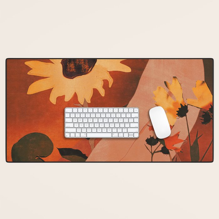 Sunflowers Desk Mat Gallery Image 1